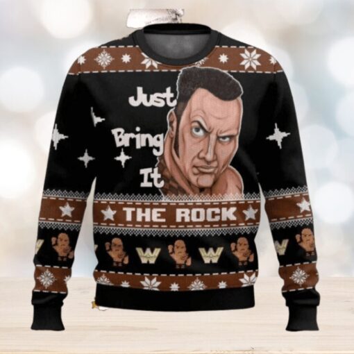 The Rock Just Bring It Ugly Christmas Sweater