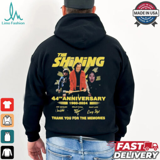 The Shining 44th Anniversary 1980 2024 Thank You For The Memories T Shirt