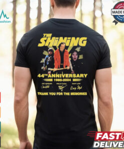 The Shining 44th Anniversary 1980 2024 Thank You For The Memories T Shirt