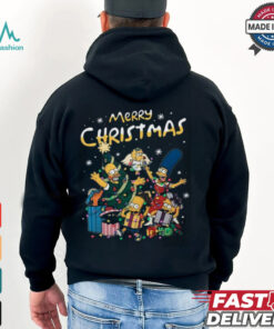 The Simpsons Family Merry Christmas T Shirt