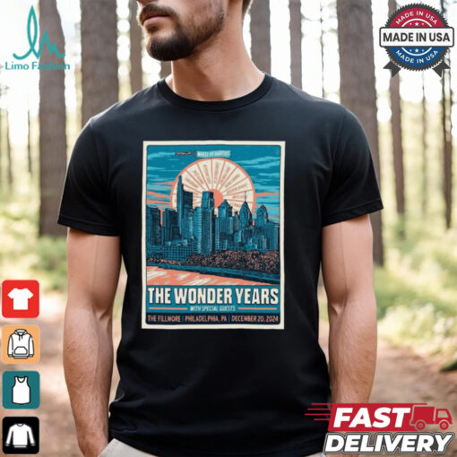 The Wonder Years The Fillmore Philadelphia, PA December 20 2024 Poster Shirt