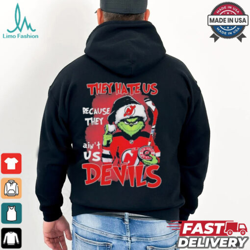 They Hate Us Because They Ain’t Us Grinch X New Jersey Devils Christmas Shirt