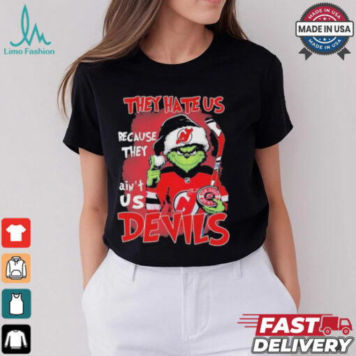 They Hate Us Because They Ain’t Us Grinch X New Jersey Devils Christmas Shirt