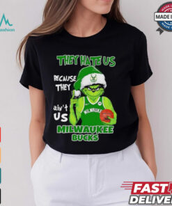 They hate us because they ain’t us Milwaukee Bucks Grinch 2024 shirt