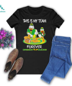 This is my team forever Oregon Ducks football 2024 shirt