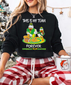 This is my team forever Oregon Ducks football 2024 shirt