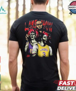 Thriller x Lakeshow Los Angeles Lakers NBA Graphic 2024 t shirt