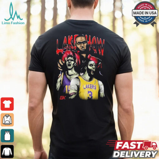 Thriller x Lakeshow Los Angeles Lakers NBA Graphic 2024 t shirt