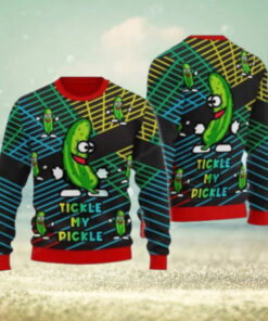 Tickle My Pickle Ugly Christmas Sweater