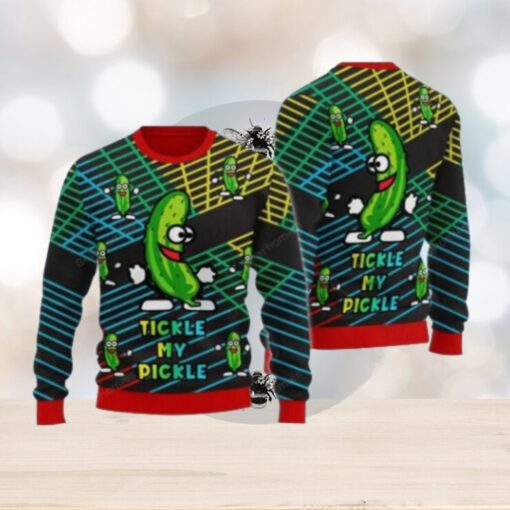 Tickle My Pickle Ugly Christmas Sweater