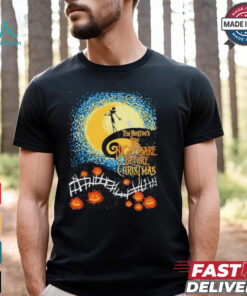 Tim Burton’s The Nightmare Before Christmas Starry Night vintage shirt