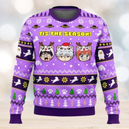 Tis The Season Gintama Ugly Christmas Sweater