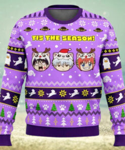 Tis The Season Gintama Ugly Christmas Sweater