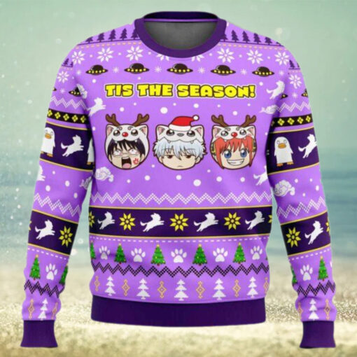 Tis The Season Gintama Ugly Christmas Sweater