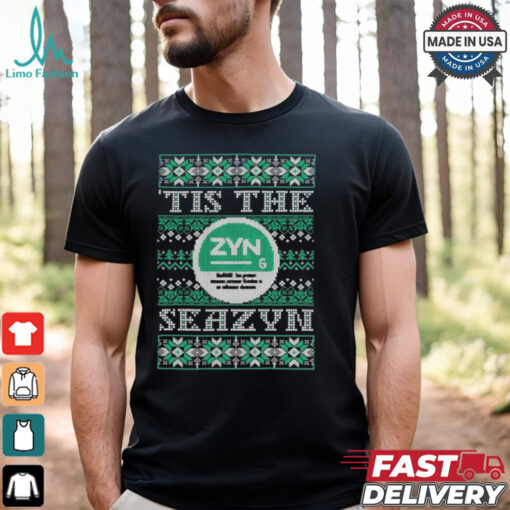 Tis the Zyn Season Ugly Christmas T Shirt