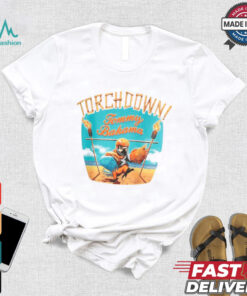 Tommy Bahama White Minnesota Vikings Sport Torchdown Graphic T Shirt