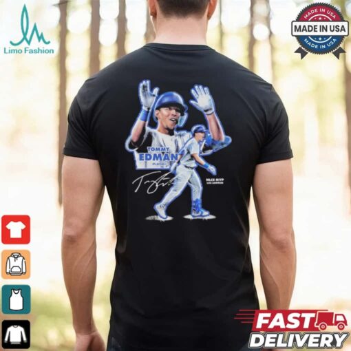 Tommy Edman Los Angeles Dodgers NLCS MVP MLB Players T Shirts