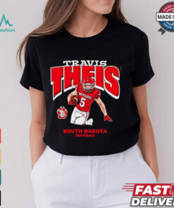 Travis Theis South Dakota Coyotes cartoon shirt