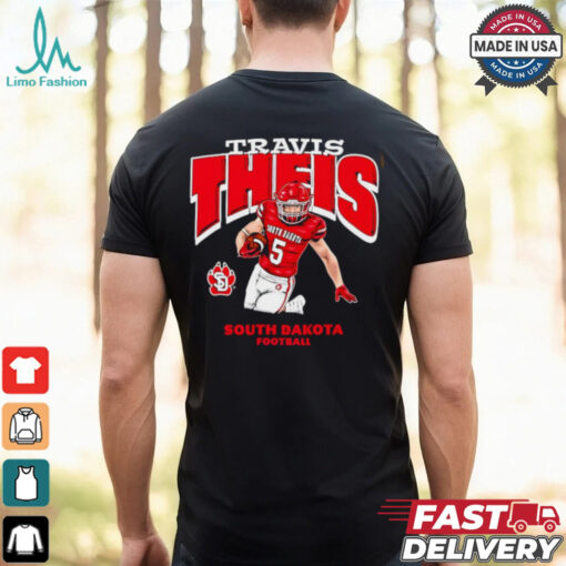 Travis Theis South Dakota Coyotes cartoon shirt