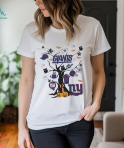 Tree Halloween New York Giants NFL Team 2024 Shirt