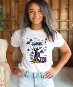 Tree Halloween New York Giants NFL Team 2024 Shirt