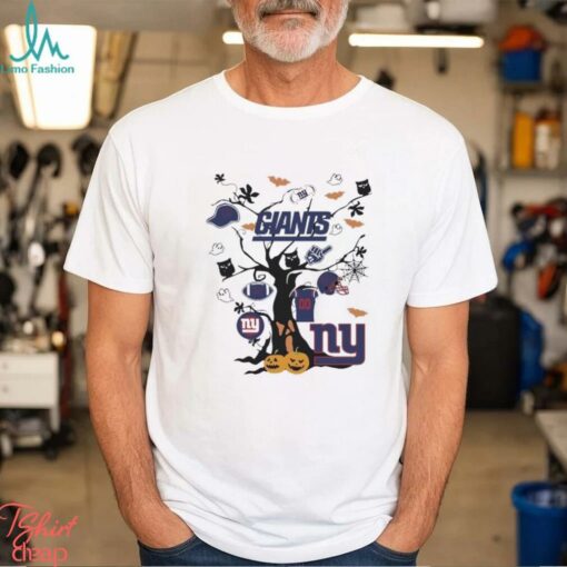 Tree Halloween New York Giants NFL Team 2024 Shirt