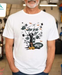 Tree Halloween New York Jets NFL Team 2024 Shirt