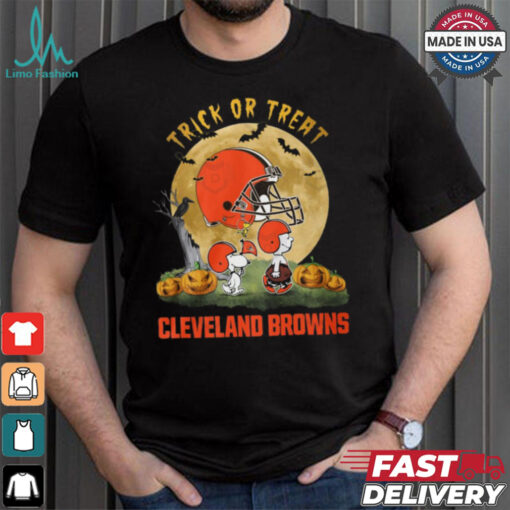 Trick Or Treat Cleveland Browns Unisex T Shirt