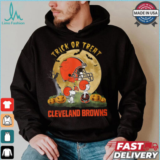 Trick Or Treat Cleveland Browns Unisex T Shirt