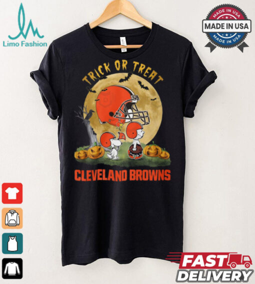 Trick Or Treat Cleveland Browns Unisex T Shirt