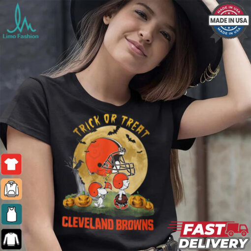 Trick Or Treat Cleveland Browns Unisex T Shirt