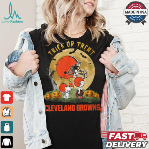 Trick Or Treat Cleveland Browns Unisex T Shirt