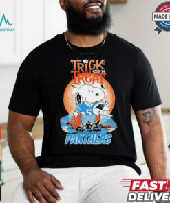 Trick Treat Snoopy Teams Carolina Panthers Nfl Shirt