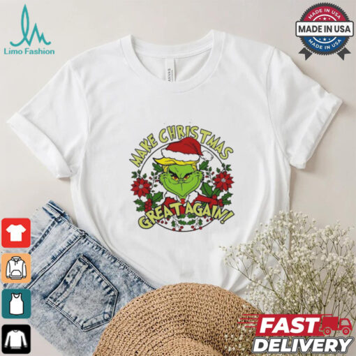Trump Grinch make Christmas great again shirt