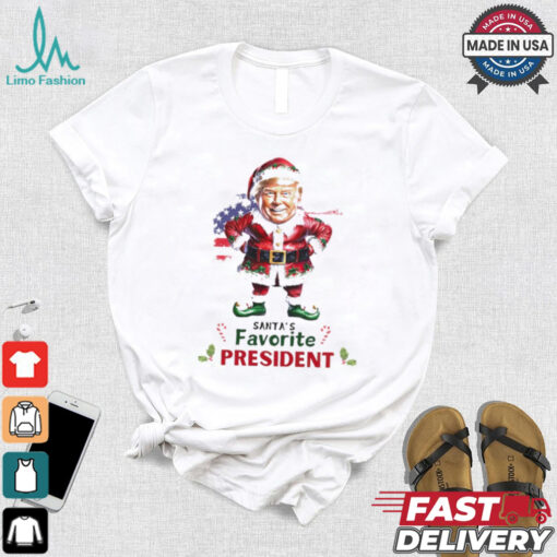 Trump Santa’s favorite President shirt