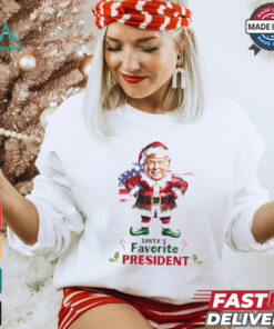 Trump Santa’s favorite President shirt