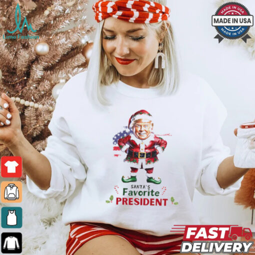 Trump Santa’s favorite President shirt