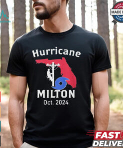 United State Hurricane Milton Lineman Oct 2024 Graphic t shirt