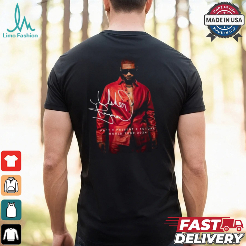 Usher Past Present Future World Tour 2024 Gift T Shirt Usher Past Present Future World Tour 2024 Gift T Shirt