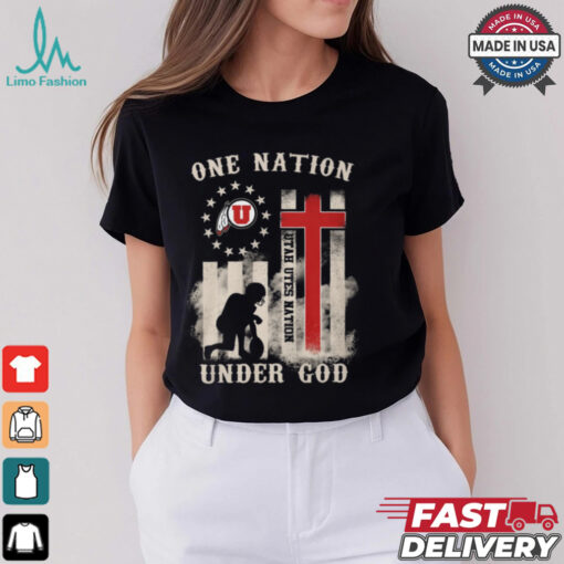 Utah Utes Nation Under God Shirt