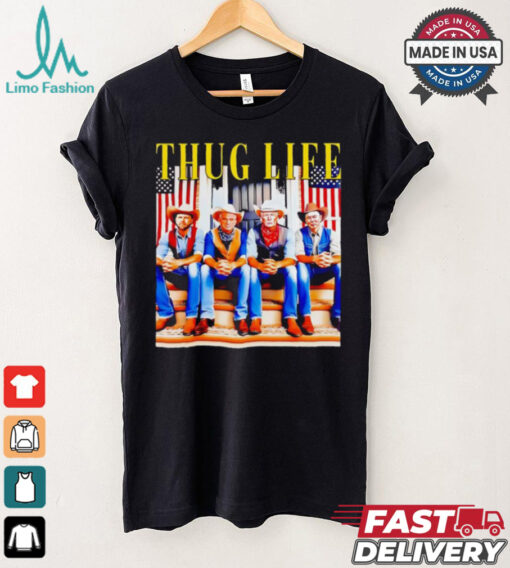 Vance Kennedy Trump Musk 2024 thug life cowboy shirt