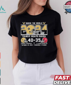 Vanderbilt Beats Alabama Shock The World Shirt