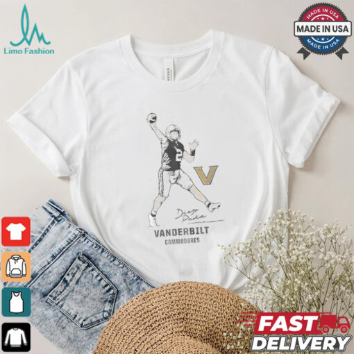 Vanderbilt Football Diego Pavia Superstar Pose T Shirt