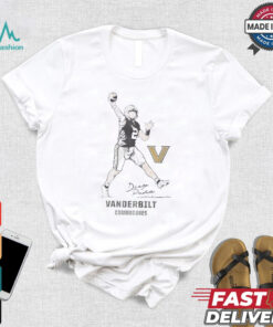 Vanderbilt Football Diego Pavia Superstar Pose T Shirt