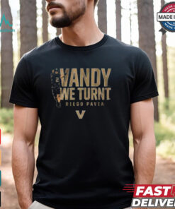 Vanderbilt Football Diego Pavia Vandy We Turnt T Shirt