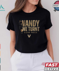 Vanderbilt Football Diego Pavia Vandy We Turnt T Shirt