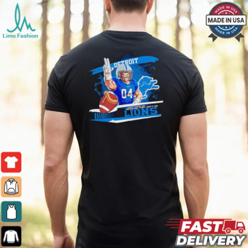 Vegeta X NCAA Detroit Lions they hate us because ain’t us 2024 shirt