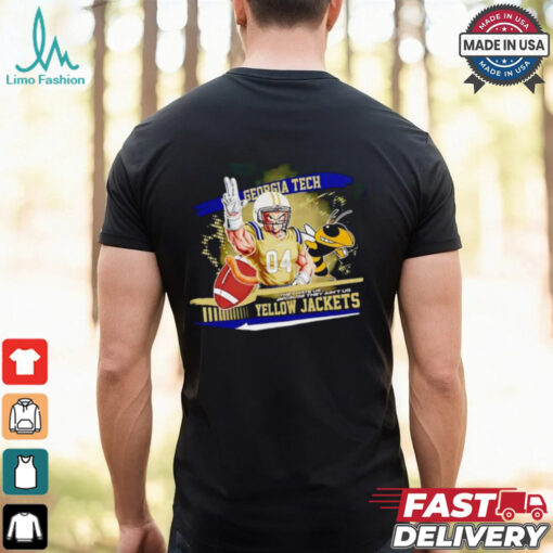 Vegeta X NCAA Georgia Tech Yellow Jackets they hate us because ain’t us 2024 shirt