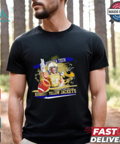 Vegeta X NCAA Georgia Tech Yellow Jackets they hate us because ain’t us 2024 shirt