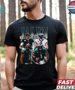 Vintage 90s Graphic Style Jalen Hurts Shirt